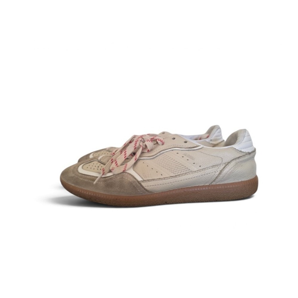 ALOHAS TB 490 Leather Suede Cream Sneakers sz 7-7.5 Reto Heritage Streatwear
